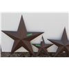 Image 2 : **(4)Wall Hanging Stars (2) 3ft, 2ft, 16 inch