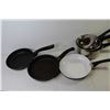 Image 2 : (3) Frying Pans - (4) Pots