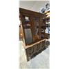 Image 1 : TWO PIECE CHINA CABINET COMES WITH SHELVES 49" X 16 X 74"