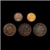 Image 2 : (5) Varied US Cents (1817, (2) 1838, 1910, 1910-S)