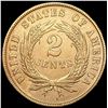 Image 2 : 1865 Two Cent Piece UNCIRCULATED