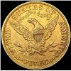 Image 2 : 1880 $5 Gold Half Eagle CLOSELY UNCIRCULATED