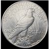 Image 2 : 1921 Silver Peace Dollar LIGHTLY CIRCULATED