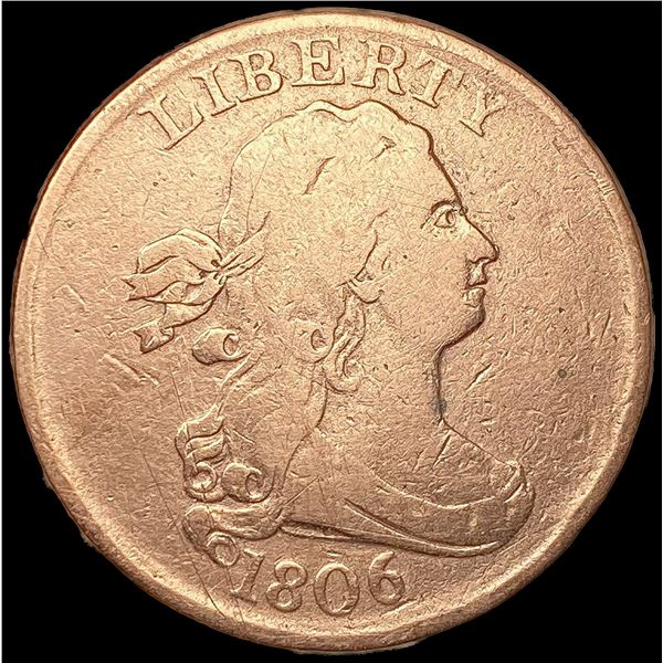 1806 Draped Bust Half Cent NICELY CIRCULATED