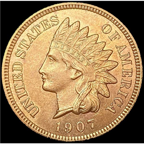 1907 Indian Head Cent CHOICE BU