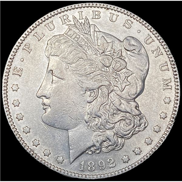 1892-S Morgan Silver Dollar CLOSELY UNCIRCULATED