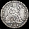 Image 1 : 1877-CC Seated Liberty Dime NICELY CIRCULATED