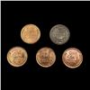 Image 2 : (5) Varied US Cents (1906, 1924, 1925-D, 1928-D, 1