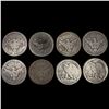 Image 2 : (8) Varied US Silver Half Dollars ((2) 1899, 1900,