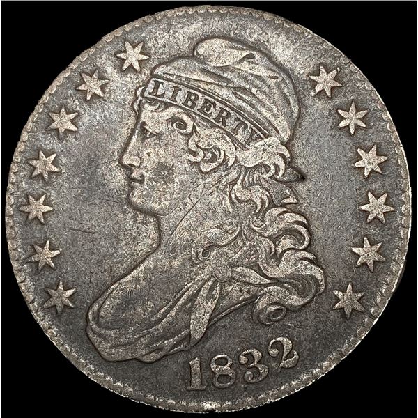 1832 Capped Bust Half Dollar LIGHTLY CIRCULATED