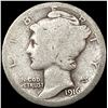 Image 1 : 1916-D Mercury Dime NICELY CIRCULATED