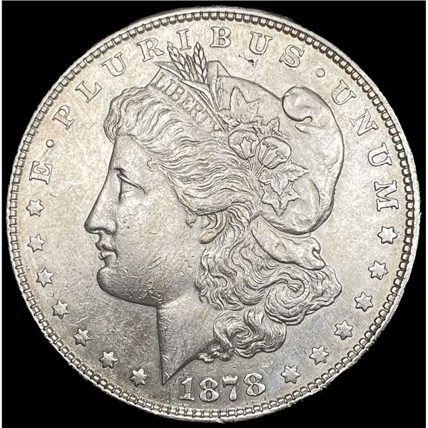 1878 8TF Morgan Silver Dollar CLOSELY UNCIRCULATED