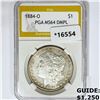 Image 1 : 1884-O Morgan Silver Dollar PGA MS64 DMPL