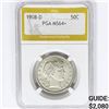 Image 1 : 1908-D Barber Half Dollar PGA MS64+