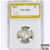Image 1 : 1937 Buffalo Nickel PGA MS66
