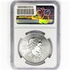 Image 2 : 2023 Canada $5 1oz. Silver NGC MS70 1st Release