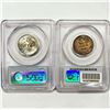 Image 2 : (2) US Washington Quarter PCGS MS66 1947-1956