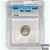 Image 1 : 1853 Seated Liberty Half Dime ICG AU53 Arrows