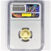Image 2 : 2017 China Panda .1052oz Gold  NGC MS70