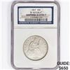 Image 1 : 1857 Seated Lib. 50C NGC Confederate Shipwreck SS Rep Bx Set
