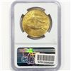 Image 2 : 1908 $20 Gold Double Eagle NGC MS63 NO MOTTO