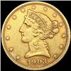 Image 1 : 1903-S $5 Gold Half Eagle CLOSELY UNCIRCULATED