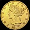 Image 1 : 1882 $5 Gold Half Eagle UNCIRCULATED