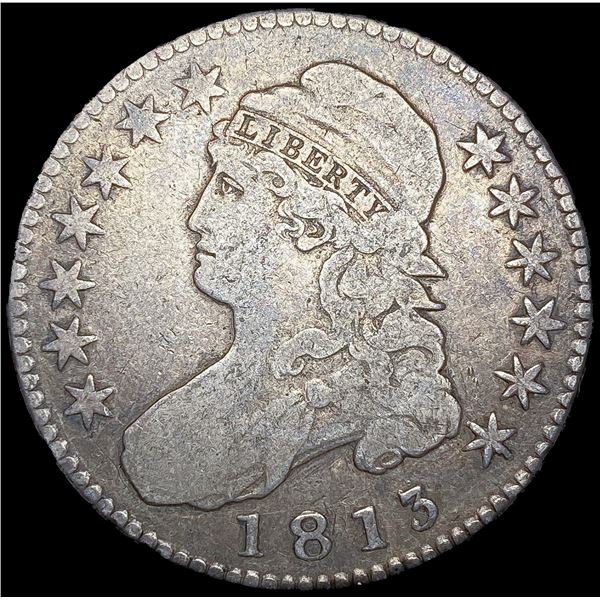 1813 Capped Bust Half Dollar NICELY CIRCULATED