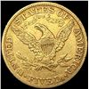 Image 2 : 1881 $5 Gold Half Eagle NEARLY UNCIRCULATED