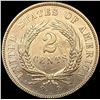 Image 2 : 1867 Two Cent Piece UNCIRCULATED