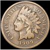 Image 1 : 1909-S Indian Head Cent NICELY CIRCULATED