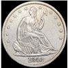 Image 1 : 1842 Seated Liberty Half Dollar UNCIRCULATED