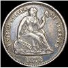 Image 1 : 1873 Seated Liberty Half Dime CLOSELY UNCIRCULATED