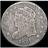 Image 1 : 1831 Capped Bust Half Dime NICELY CIRCULATED