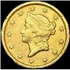 Image 1 : 1853-O Rare Gold Dollar CLOSELY UNCIRCULATED