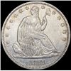 Image 1 : 1877 Seated Liberty Half Dollar CLOSELY UNCIRCULAT