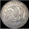 Image 2 : 1877 Seated Liberty Half Dollar CLOSELY UNCIRCULAT