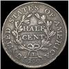Image 2 : 1804 Plain 4 Draped Bust Half Cent NICELY CIRCULAT