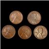 Image 1 : (5) Wheat Cents ((2) 1909, 1915, 1915-D, 1916-D) C