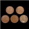 Image 2 : (5) Wheat Cents ((2) 1909, 1915, 1915-D, 1916-D) C