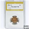 Image 1 : 1931-S Wheat Cent PGA MS67 RB