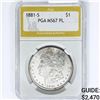 Image 1 : 1881-S Morgan Silver Dollar PGA MS67 PL