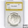 Image 1 : 1904 Morgan Silver Dollar PGA MS65