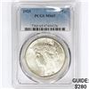 Image 1 : 1925 Silver Peace Dollar PCGS MS65