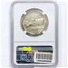 Image 2 : 1937-D Oregon Trail Half Dollar NGC MS65