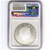 Image 2 : 2009 G. Britain Olympic SILV 5 Pounds NGC PF70 UC