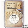 Image 1 : 1956 Franklin Half Dollar NGC PF69 T2