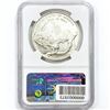 Image 2 : 2001 Buffalo Silver Dollar NGC PF69 Ultra CAM
