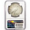 Image 2 : 1927 Silver Peace Dollar NGC MS61