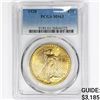 Image 1 : 1928 $20 Gold Double Eagle PCGS MS63